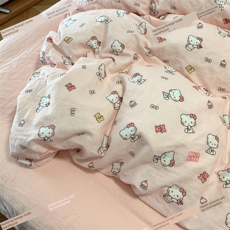 A类全棉双层纱被套单件单人宿舍被罩150x200x230纯棉180x220x200