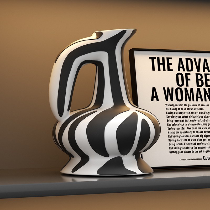 简约高级感酒柜摆件客厅高档小众艺术品摆设现代桌面装饰品