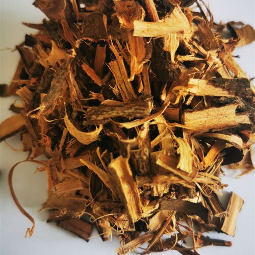 夜关门根皮贵州深山u老林采收树根夜关门树根皮风干