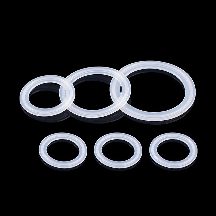 快装硅胶垫片卫生级卡盘垫片卡箍密封圈快卡快接硅胶垫快装密封圈