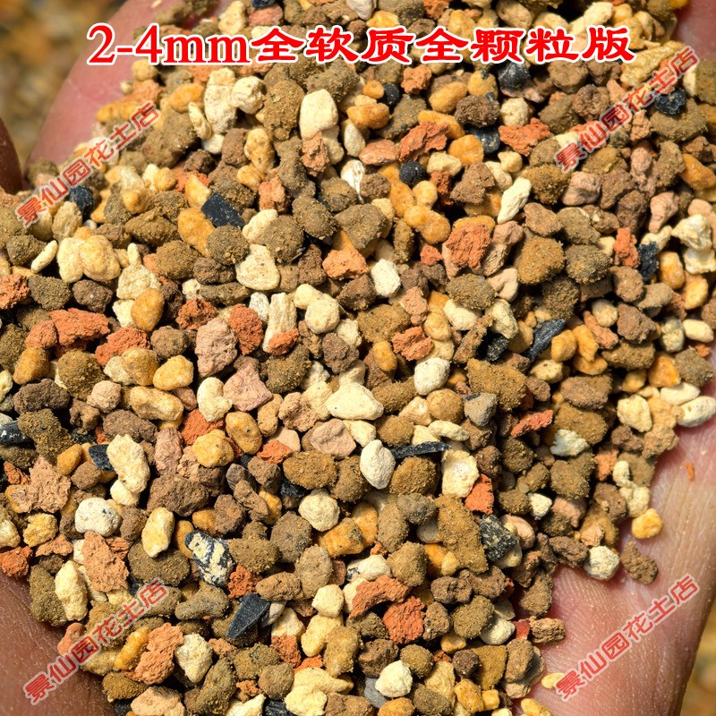 2--4mm全颗粒全软质t颗粒土,番杏生石花肉锥土多肉土12卷土