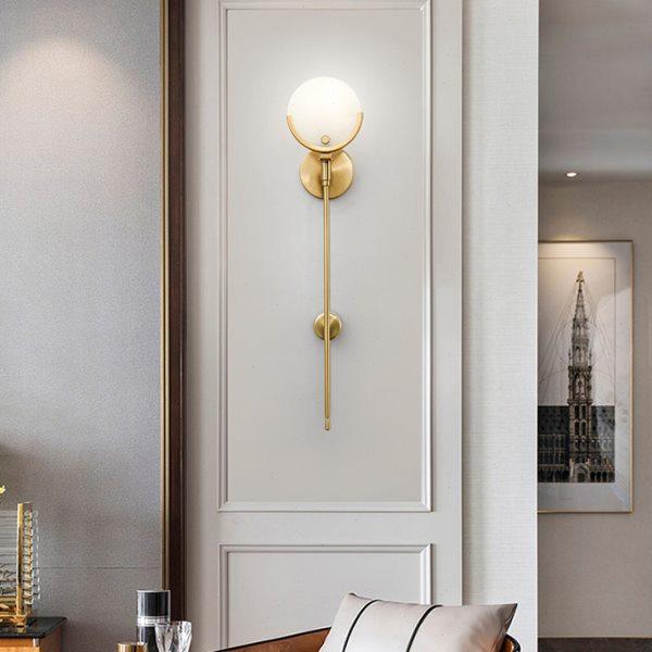 后现代创意客厅卧室轻奢样板房电视背景墙云石壁灯充电款免布线,家装灯饰光源,壁灯,淘宝优惠券,粉丝福利购,淘宝优惠卷