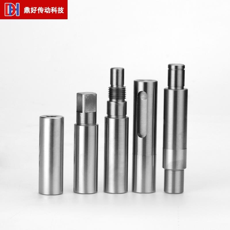 新品镀铬光轴导轨圆铁o金属原材料棒加工车铣内外圆螺纹键槽平面