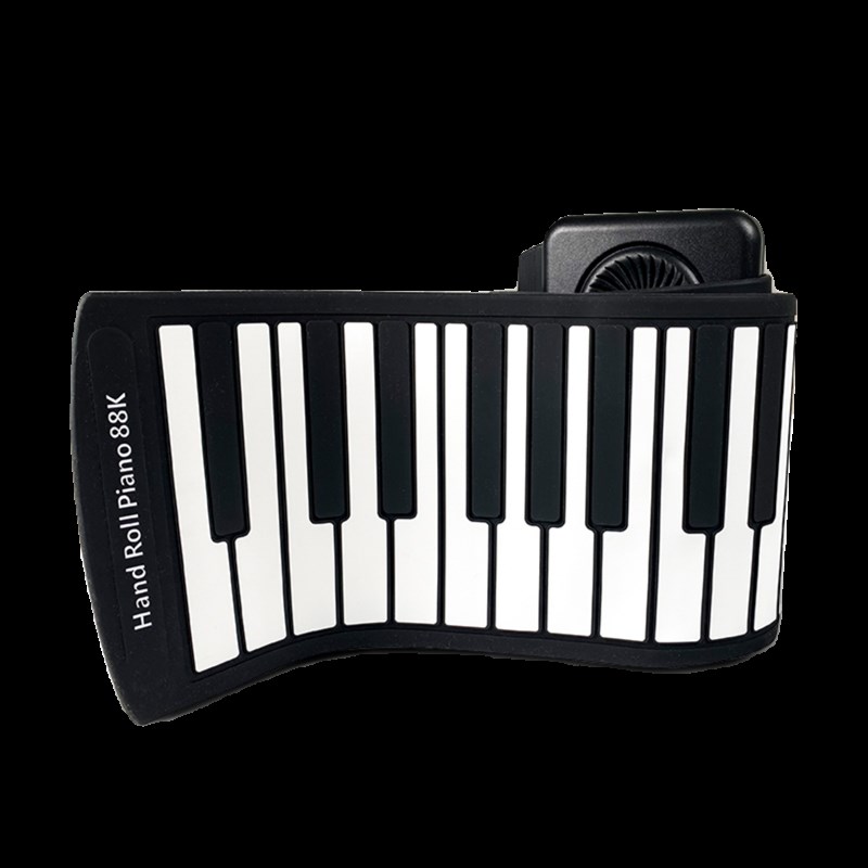 手卷钢琴88键专业键盘便携式折叠软练习家用可折叠电子琴桌面宿舍