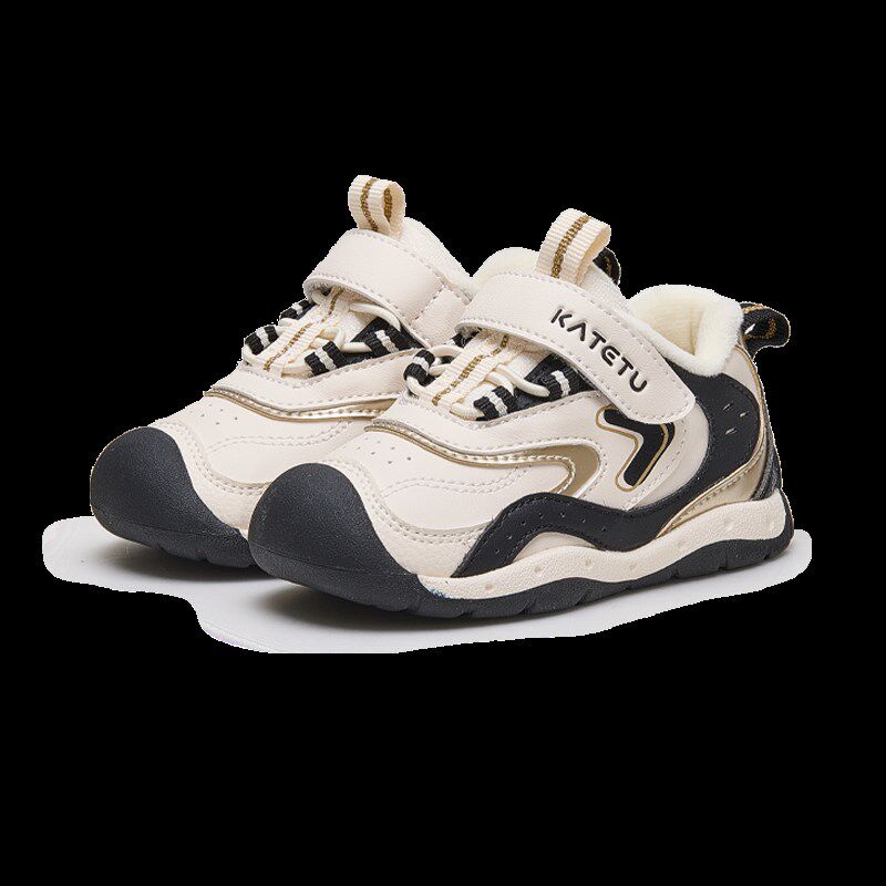 卡特兔婴儿学步鞋2024冬季新款宝宝机能鞋软底防滑加绒儿童棉鞋