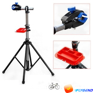 全铝合金展示架维修架顶天立地柱型挂车台骑行装备配件可挂多台