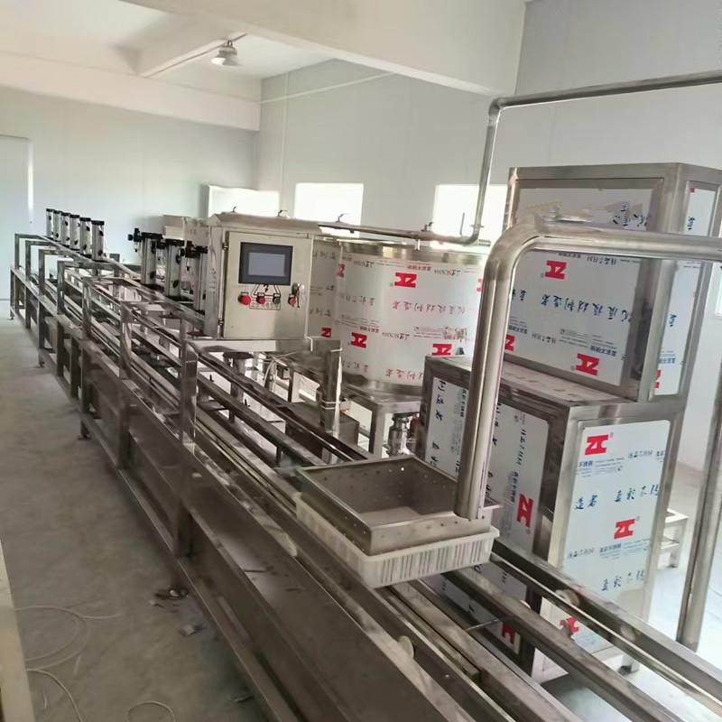 自动抽脑放脑自动步进豆腐生产设备 豆腐生产线 全自动豆腐机