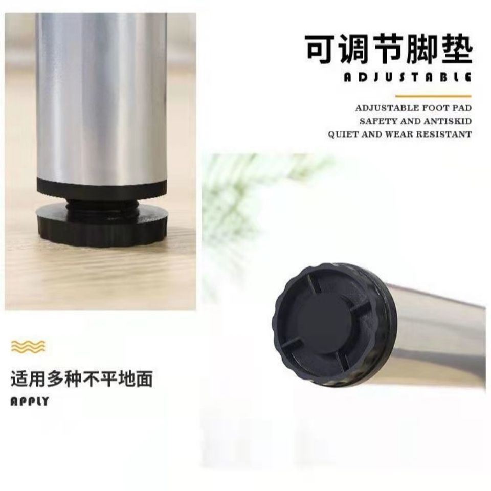 餐桌脚加厚大圆桌架可折叠铁艺桌腿支架实用桌面桌腿实用桌脚架子