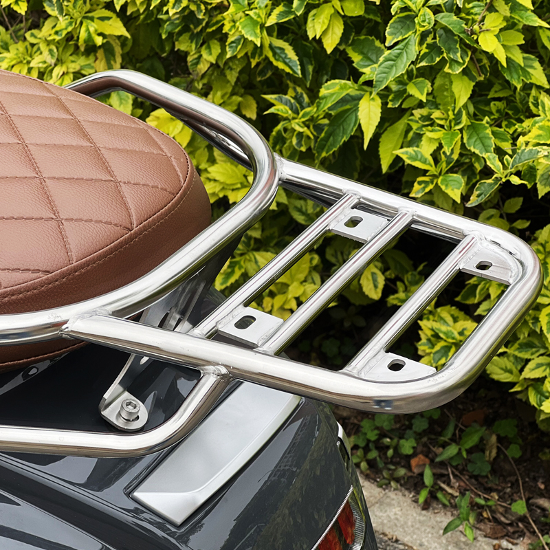 摩枭英伦玛莎150踏板车尾架尾翼尾箱支架行李置物架改装配件