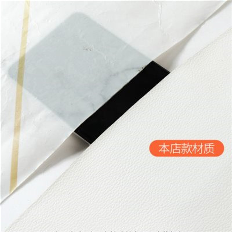 现代简约衣柜贴纸防水皮革装饰家具翻新改造玻璃移门加厚贴画自粘