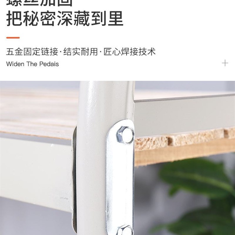 上下铺铁架d床学生员工宿舍高低床双层床成人钢木架子床简约单人