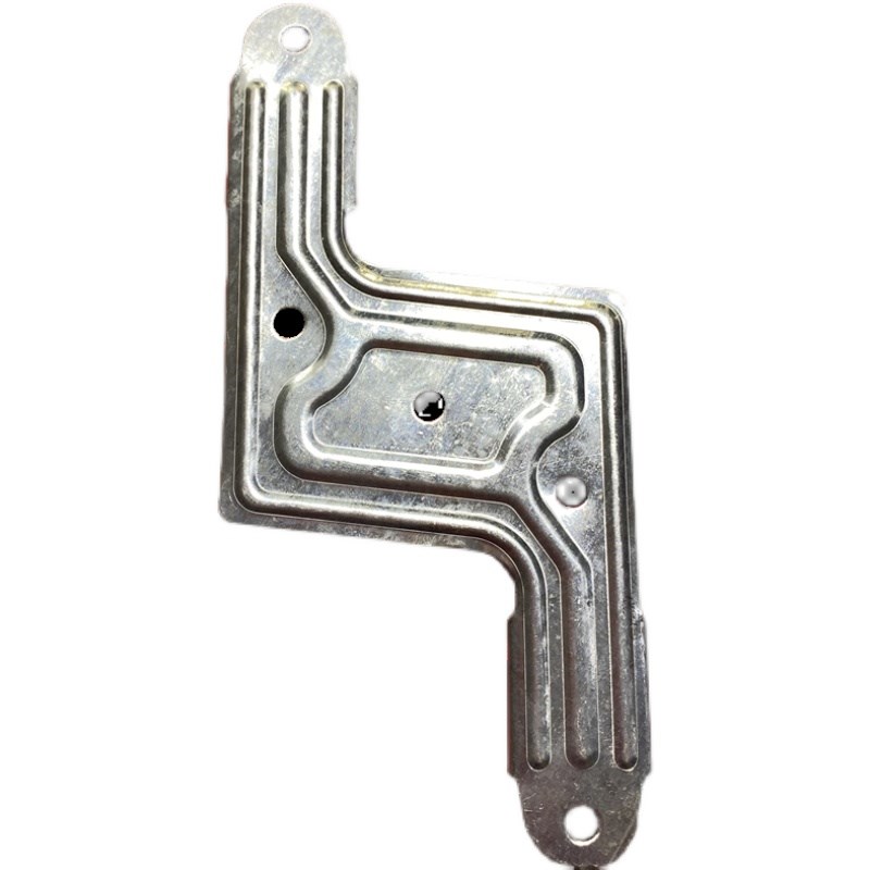 加厚1.5毫米晾衣架配件X型折叠晒衣架固定片镀锌铁材质五金冲压件