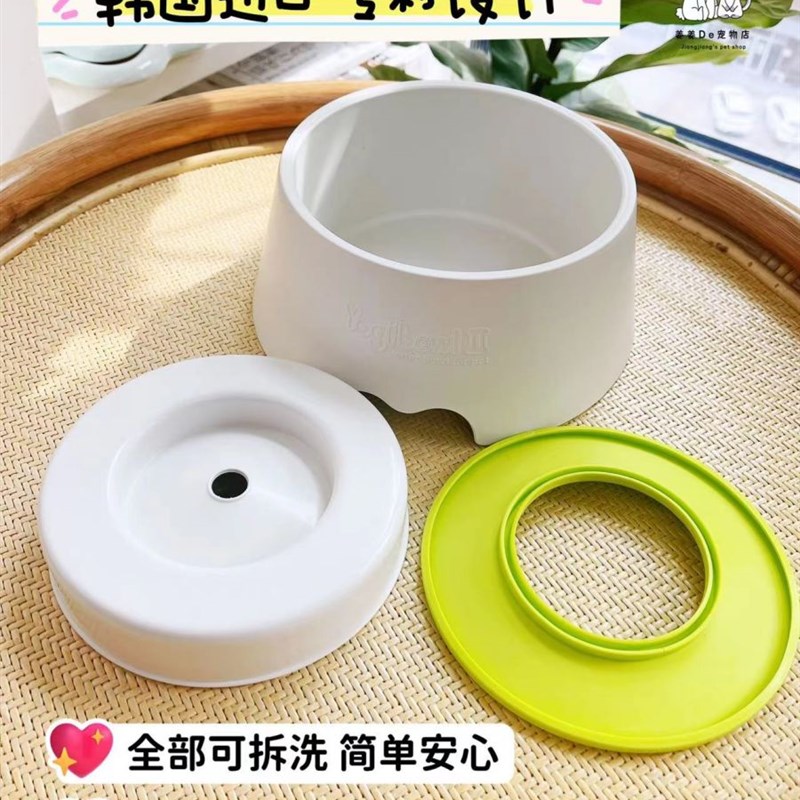 水壶水宠物水盆狗狗不碗浮力Y猫咪饮水器碗漂碗iog湿嘴浮喝水