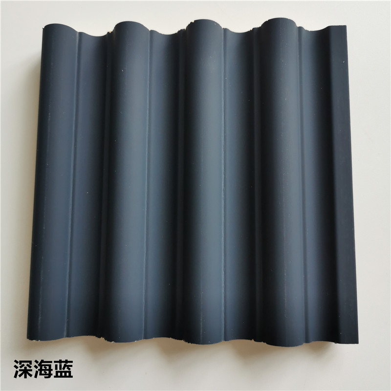 畅销大圆弧波浪实木格q栅板松木免漆电视沙发背景墙护墙板生态木