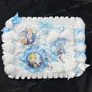 痛板成品扎痛包材料套装扎板代扎谷美小卡收纳盒吧唧托装饰填充物