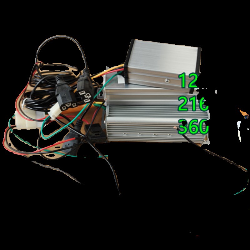 电动车地摊灯大功率品字头转换器36V48V60V72转12V转灯箱直流降压