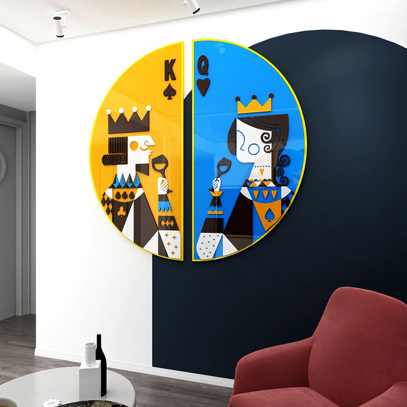 沙发电视背景墙面贴纸o壁画餐客厅床头卧室装饰品房间布置家居创