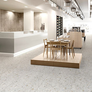 仿古彩色水磨石瓷砖600x1200哑光地砖灰色饭厅防滑客厅阳台地板砖