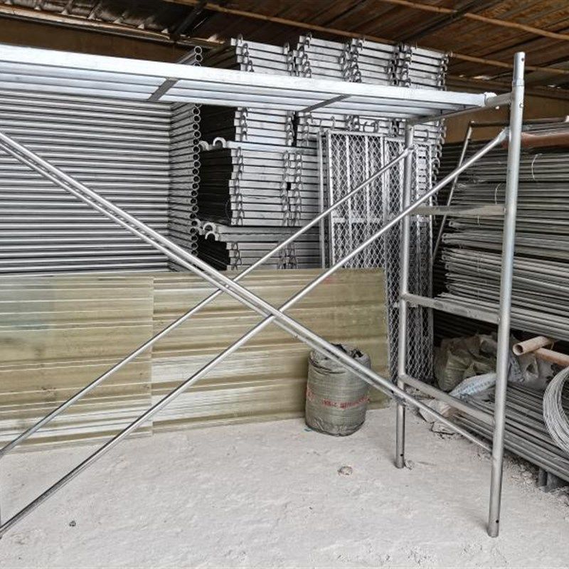 50加宽踏板/60/70脚手架/走廊 活动/移动梯形架装修窄架4四层横杆