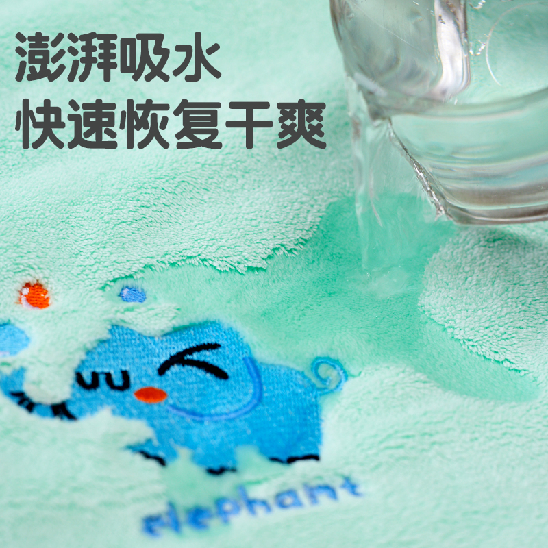 婴儿浴巾新生超柔软比纱布吸水幼儿童宝宝洗澡男童大女孩