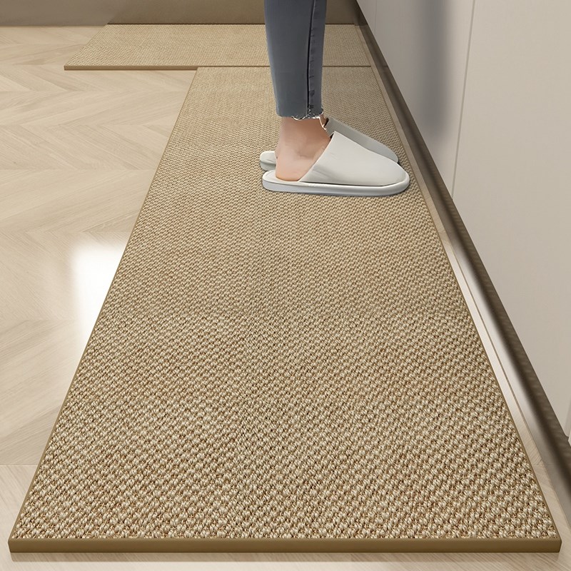 厨房地垫防滑防油防脏地毯可擦免洗吸水脚垫防污耐脏垫子