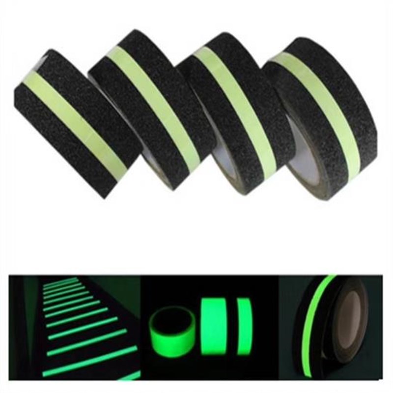 防滑胶带磨砂 台阶自粘防水 定位划线 楼梯安全止滑 黑黄警示地胶