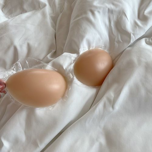 MISS CHANGE【夏天的秘密】出差BI带我自己的胸贴贴近肤色显CUP