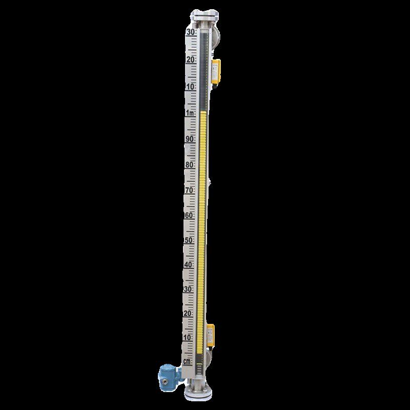 定制 磁翻板液位计双色浮子极限开关4-20MA远传显示液位计就地显