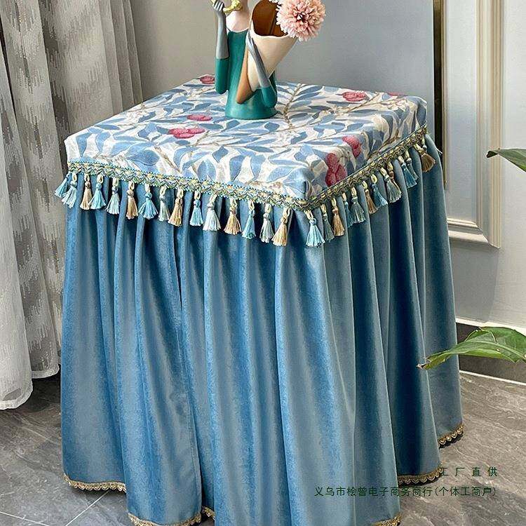 新款轻奢保险罩柜套家用欧式床家柜盖布具头防F97TT8S9尘罩装饰遮