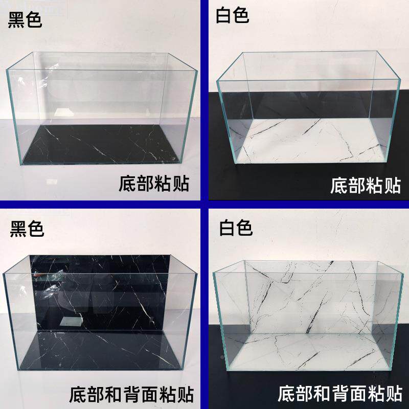 水族装饰仿大理贴纸不RHL干胶自粘造景贴石纸鱼鱼缸装饰缸材料