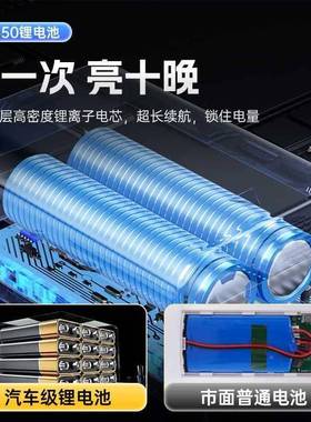 ?摆lled充电ed充电照明灯应磁吸地户外露营急停电摊超长续航摊夜