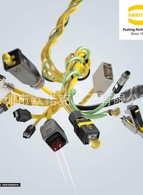 H亭0ARTING浩94LQU51511120哈丁以太网数据接口RJ45IP20网线