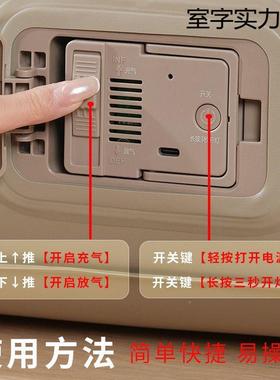 加厚充气床全自动打户外露营VMN铺双人叠折地加高家用便携单人气