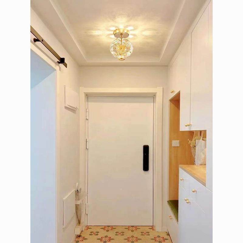 奢创意网轻红个性蒲公水晶小吊灯过86道玄关卧头室英床吊灯,家装灯饰光源,智能吊灯,淘宝优惠券,粉丝福利购,淘宝优惠卷