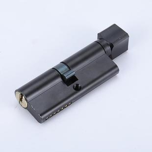 无品牌/黑色室门内锁静音分式体锁欧手卧室实木锁具把简约执手锁