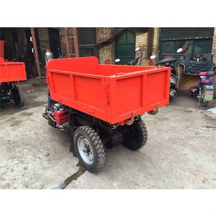 Small tricycle座驾式家用货物三轮运输车 柴油运输自卸小三轮