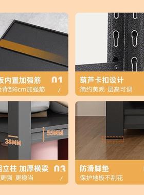 可移动厨置物架落地多层纳收架微波烤箱储物架房L-101270带轮家用