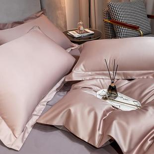 A母婴2TB60200支双股长绒类棉轻奢高档四件套套纯棉全100棉床单被