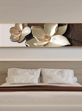 宿画酒店床头卧室装饰画htLB-259主卧房间挂民画大气花卉现轻奢代