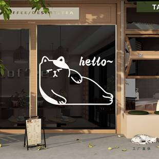 网红儿童公小F995T6S6房间布置门装饰品贴纸画主女床孩头改造卧室