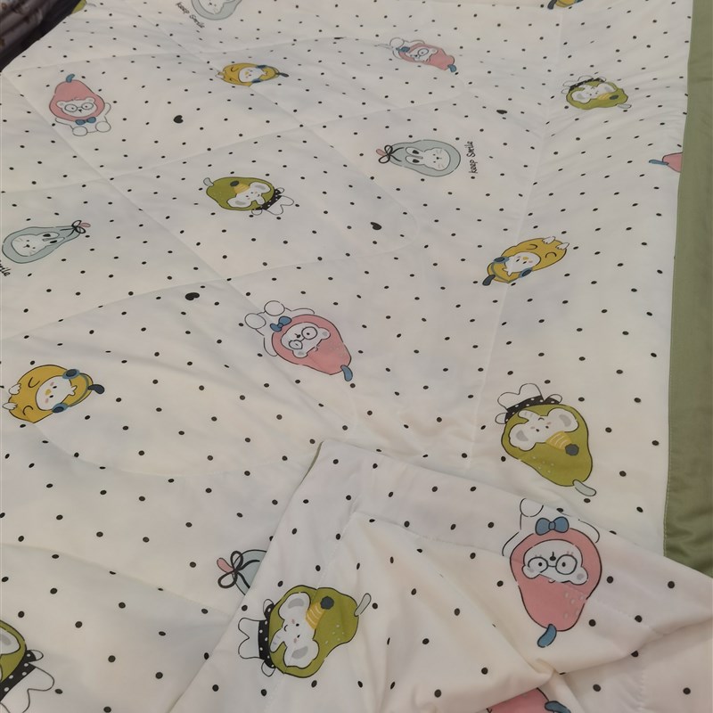 小冰柠PLUS印花凉感被南通初帛纺织A类冰淇淋夏被U单人1.52米