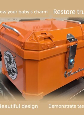 极芯Ae4/Ae5电动汽车电动摩托车专用后行李箱45L改装配件防水储物