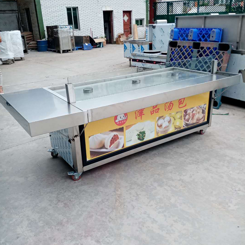 商用蒸包炉早餐店连锁店蒸包子机燃气用电多O功能蒸汽蒸包炉售卖