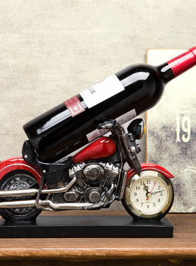 欧式红酒架饰品 创意家用个性x酒架 客厅酒柜装饰品可爱小奢华摆