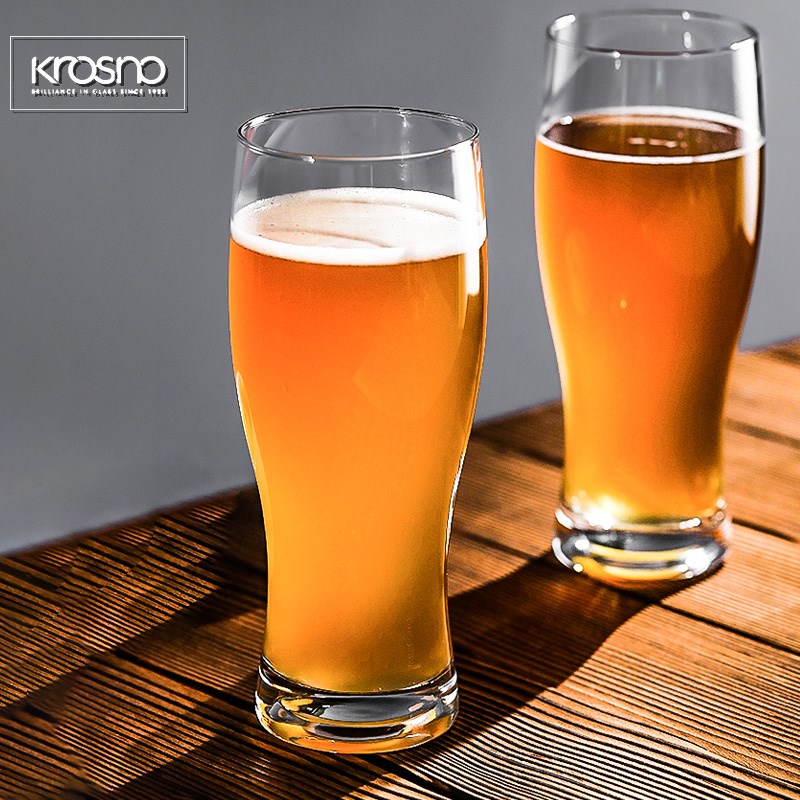 波兰进口高档水晶玻璃精酿啤酒杯小麦啤杯大号扎啤杯.商用品脱杯