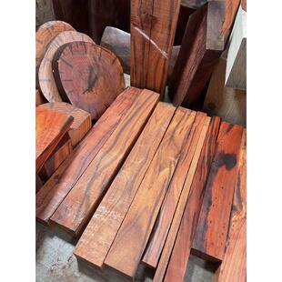 正宗印度小叶紫檀原木料手把件加厚牌子料镇尺料佛珠板规格二膘料