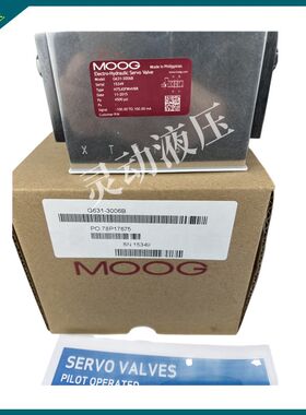 穆格MOOG伺服阀G631/G761-3002B/3003B/3004B/3005B/3006B//3008A