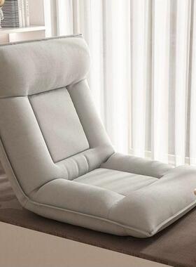 人沙发窗靠懒背垫卧室休闲椅椅子榻榻米单人折叠沙VUK发成飘人床