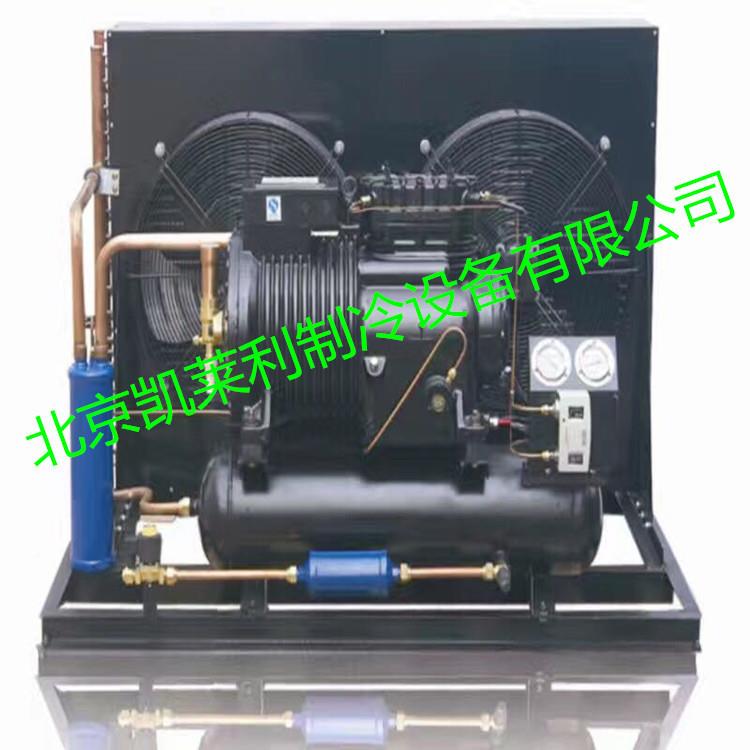 3机5HP81015匹半封闭压缩风冷制冷冷库轮谷机机组水组