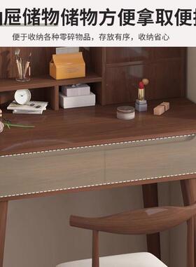 台卧妆化室小型化妆桌子小户型简约双层化妆柜新款书ITH桌梳一体
